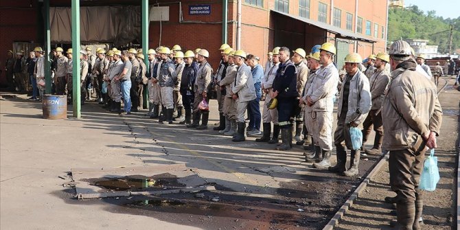 Zonguldak'taki grizu faciasının 12. yılında hayatını kaybedenler anıldı