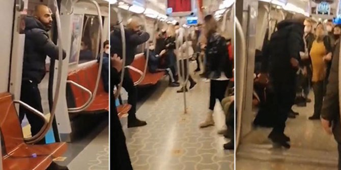 Metroda bıçakla tehditte güvenlik görevlisine 'görevi ihmal' davası