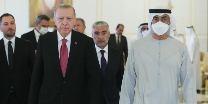 Cumhurbaşkanı Erdoğan Birleşik Arap Emirlikleri'nde