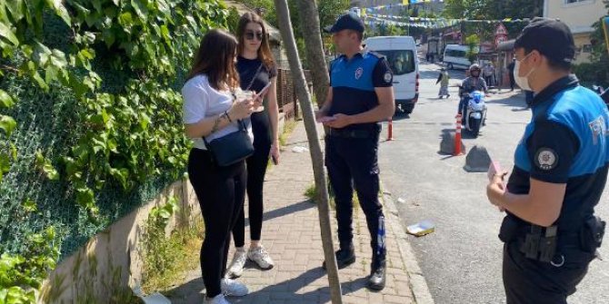 Şişli'de asayiş denetimi