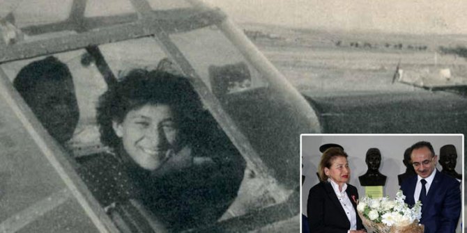 İlk kadın pilotlardan Madelet Grabbe Başusta'ya THK'den onur ödülü