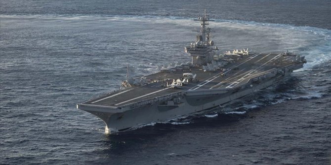 Akdeniz'deki ABD uçak gemisi yine NATO komutasında