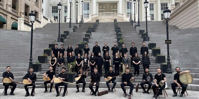 Müzik üniversitesi öğrencileri 19 Mayıs'a özel klip çekti