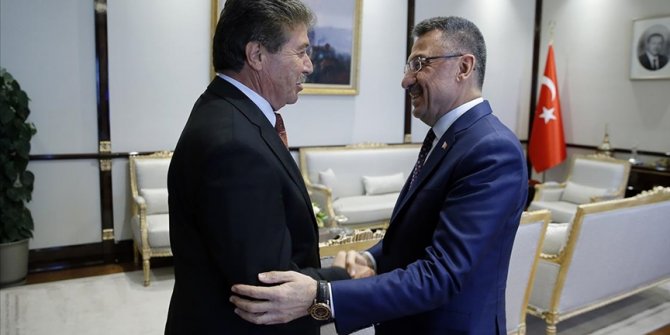 Cumhurbaşkanı Yardımcısı Oktay, KKTC Başbakanı Üstel ile telefonda görüştü