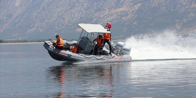 Denizli'de göl ve baraj güvenliğini botlu jandarma ekibi sağlayacak