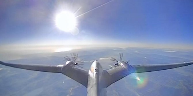 Üç ülkeyi uçarak geçen Bayraktar Akıncı Azerbaycan'da