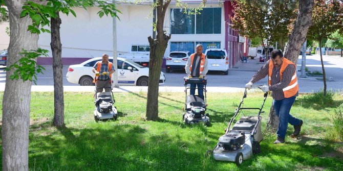 Kahramankazan park ve bahçelerinde temizlik çalışmaları sürüyor