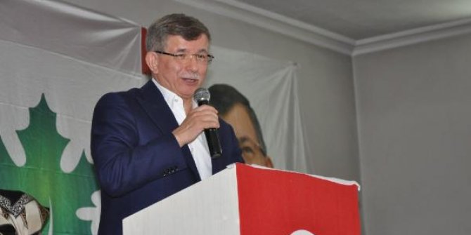 Davutoğlu, partisinin Kağızman kongresine katıldı