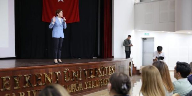 Meral Akşener: Vatandaşın parlamenter sisteme geçiş talebi var