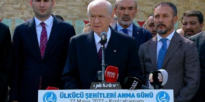 Bahçeli: Milliyetçi-Ülkücü Hareket, Türk milletinin 57'nci Alayı olmaya hazırdır