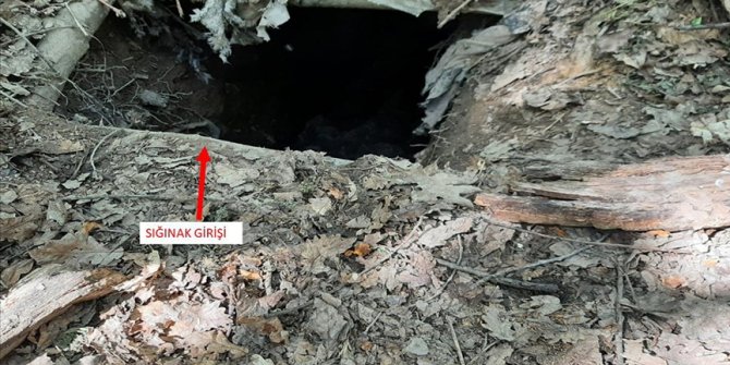 Tunceli'de teröristlerin kullandığı depo ve sığınak imha edildi