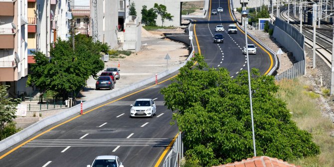 Etimesgut İstasyon Caddesi Alternatif Bulvar Projesi tamamlandı