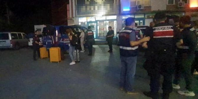 Tekirdağ'da fuhuş operasyonu: 12 gözaltı