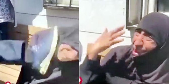 Suriyeli kadına tekme atan şüpheliye gözaltı