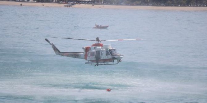 Karadeniz'de arama kurtarma tatbikatı