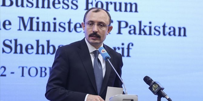 Ticaret Bakanı Muş: 2021 yılında Pakistan ile ticaretimiz bir önceki yıla göre yüzde 22,5 artış kaydetti