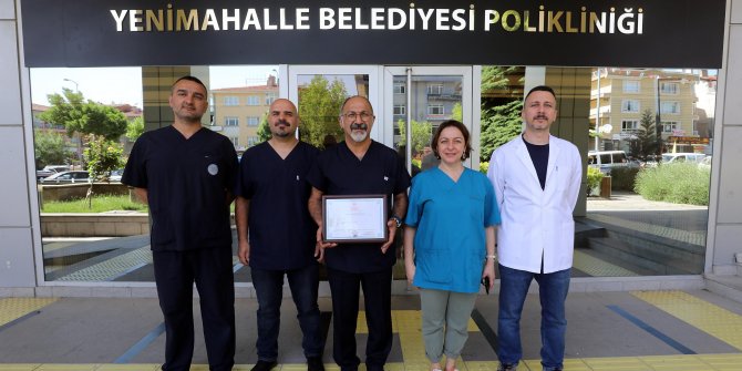 Yenimahalle Belediye kliniğin ruhsat verildi