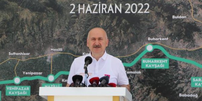 Bakan Karaismailoğlu: Aydın-Denizli ulaşımı 2 saatten 70 dakika düşecek