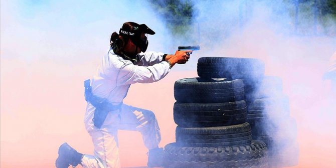 Koruma personeline zorlu parkurlarda 'VIP' eğitim