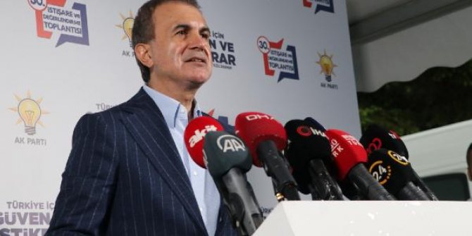 AK Parti'li Çelik: Olmayan seçimin güvenliğiyle ilgili propaganda yürütülüyor