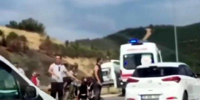 İzmir'de motosiklet refüje çarptı: 1 ölü, 1 yaralı