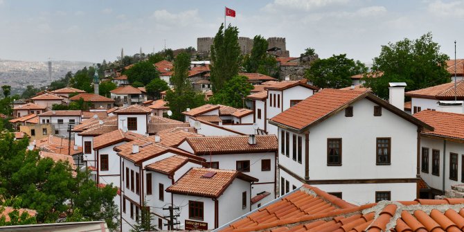 Ankara Kalesi'nde 218 konutun restorasyon çalışmaları sürüyor