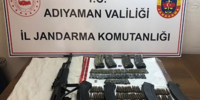 Adıyaman'da PKK/KCK mühimmatı ele geçirildi