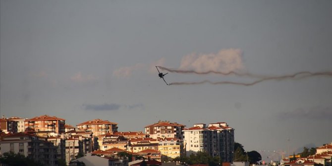 SOLOTÜRK Tekirdağ'da prova uçuşu yaptı