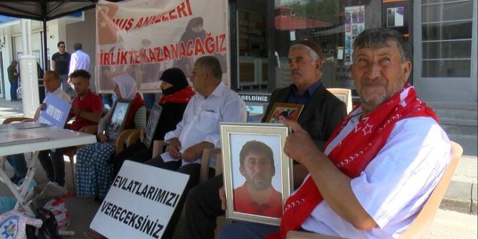 Muş’ta 60 haftadır evlat nöbetindeki ailelerden çocuklarına 'teslim olun' çağrısı