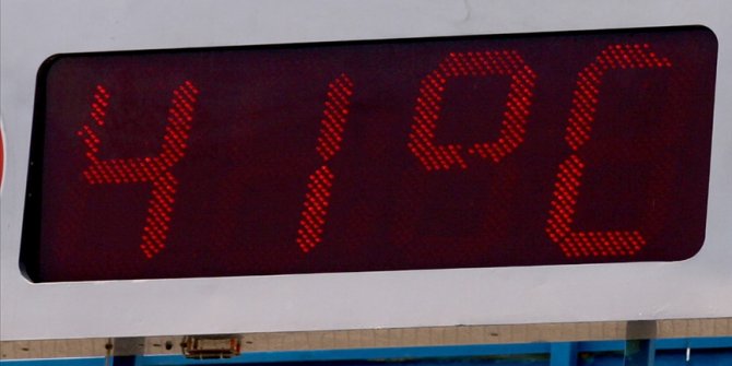 Mayısta en yüksek sıcaklık Ceylanpınar'da, en düşük sıcaklık Kangal'da kaydedildi