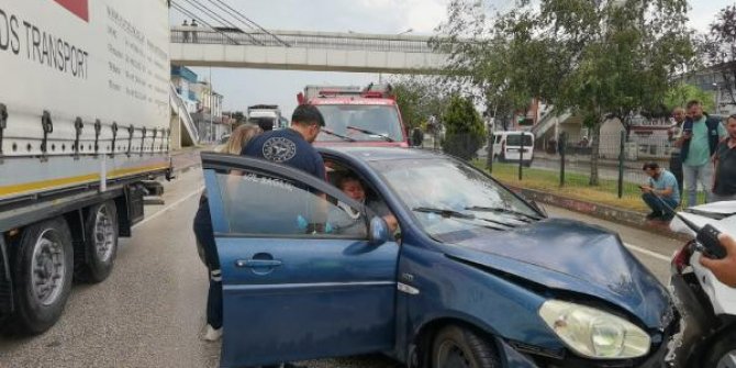 Bursa'da zincirleme kaza: 2'si çocuk 8 yaralı