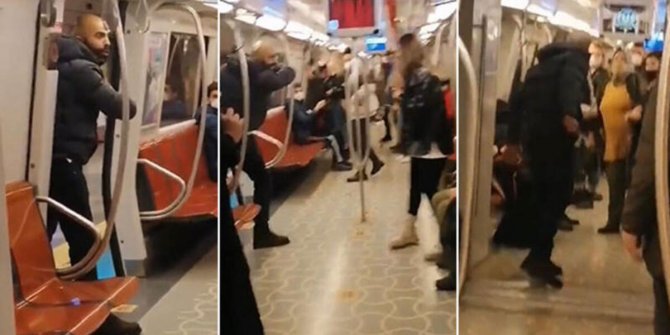 Metrodaki bıçaklı saldırgan 7 ay sonra tahliye oldu