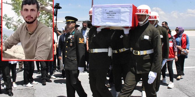 Şehit Uzman Çavuş Yıldırım'ın cenazesi, memleketi Sivas'a getirildi