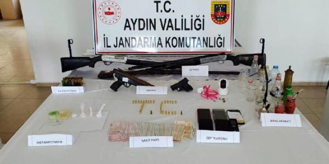 Aydın'da 'uyuşturucu' operasyonu: 11 gözaltı