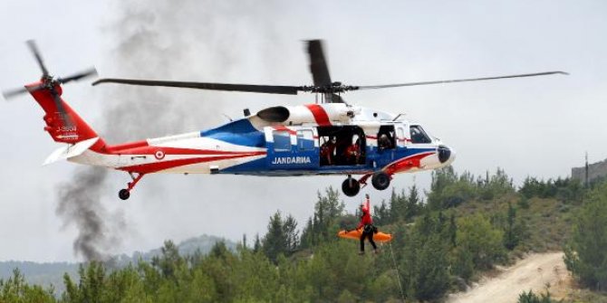 KKTC'de nefes kesen tatbikat