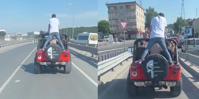 Kartal’da tehlikeli yolculuk