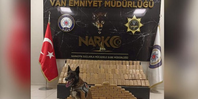 'Magnum', araca gizlenen 95 kilo eroini buldu