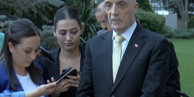 TÜRK-İŞ Başkanı Atalay: Cumhurbaşkanı ile A'dan Z'ye her şeyi konuştuk