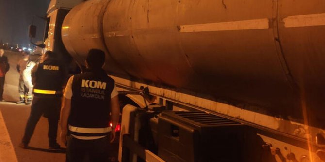 Tuzla’da 12 bin litre kaçak akaryakıt yakalandı