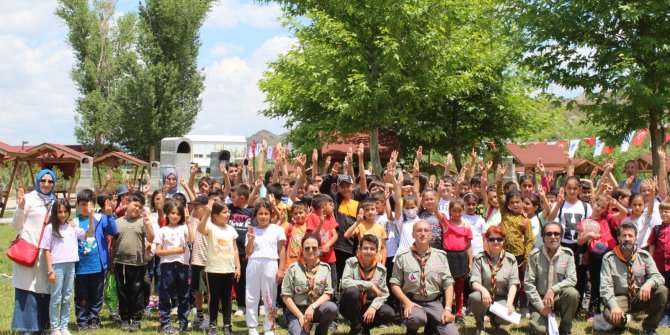 İzci çocuklar “İzciler Doğa İçin Daima Hazır” etkinliğinde buluştu