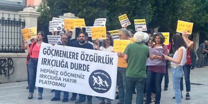 Kadıköy'de dünya mülteciler günü açıklaması