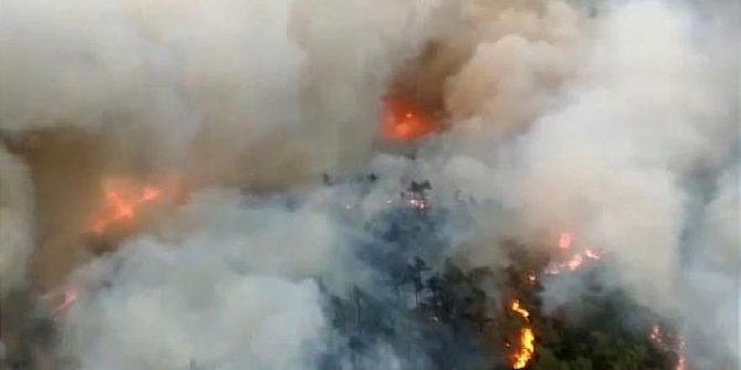 Marmaris'te orman yangını