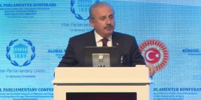TBMM Başkanı Şentop: Göç ve mülteci sorununu birçok devlet görmezden gelmeye devam ediyor
