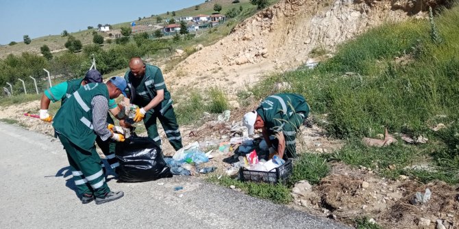 Keçiören'de mıntıka temizliği