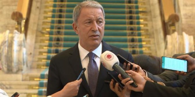 Bakan Akar'dan Ukrayna limanlarındaki tahıl yüklü gemilerin tahliyesiyle ilgili açıklama