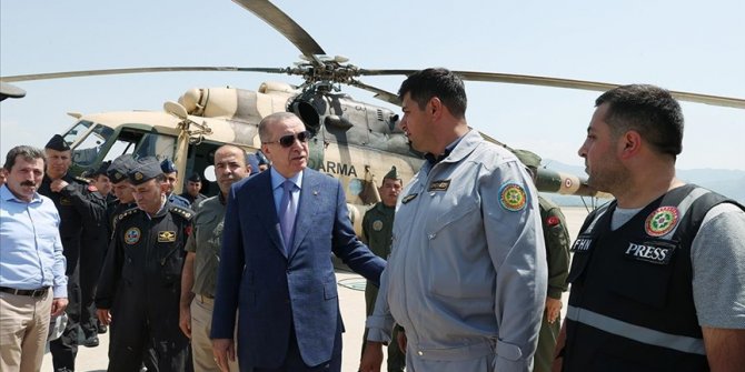 Cumhurbaşkanı Erdoğan, Muğla'da orman yangınıyla ilgili bakanlardan bilgi aldı