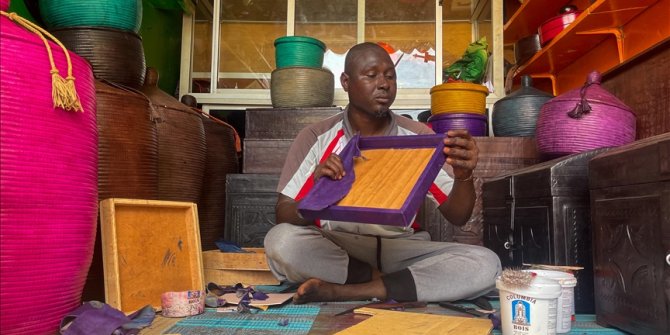Senegalli zanaatkar Boubacar, Sahel'in kadim sanatını anlattı