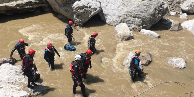 Kastamonu'da sele kapılan genci arama çalışmaları 7'nci gününde sürüyor