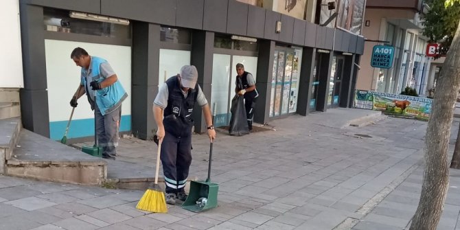 Pursaklar’da bayram temizliği