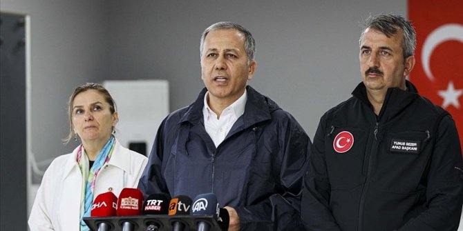 Yerlikaya: Yaptığımız tespitlerde, 128 daire, 12 iş yeri ve 3 fabrika su baskınından olumsuz etkilendi